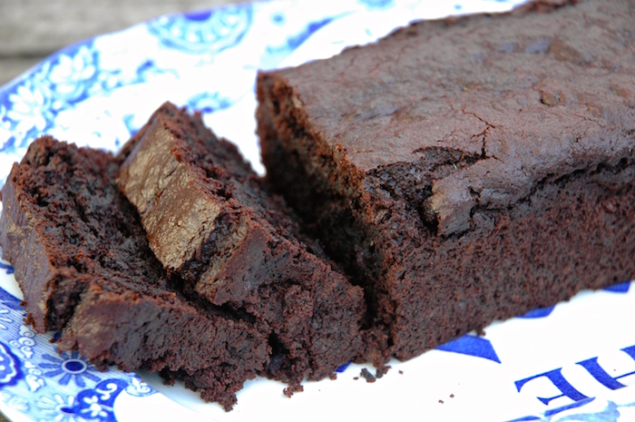 Vegan Chocolate Cake With Cranberries