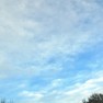 Beautiful winter sky