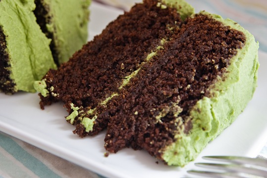 Vegan Chocolate Avocado Cake by The Edible Perspective