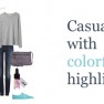 colorful highlights