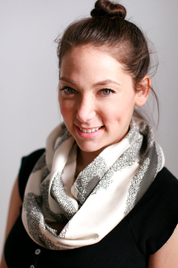 Eco friendly scarf / picture by Djuna Shay on Etsy Eco friendly scarf / picture by Djuna Shay on Etsy