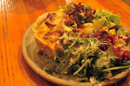 Lasagna & Salad at Food For Thought