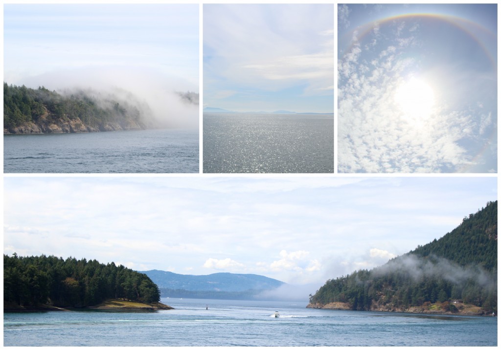 Taking the ferry to Vancouver Island